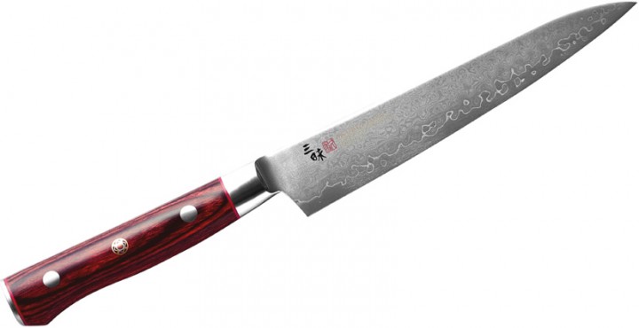 JAPOŃSKIE NOŻE RĘCZNIE KUTE Mcusta Zanmai Classic Pro Flame Nóż Uniwersalny 15cm HFR-8002D