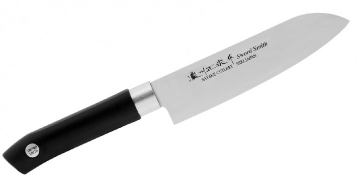 JAPOŃSKIE NOŻE Satake Sword Smith Nóż Mini Santoku 15cm 803-236