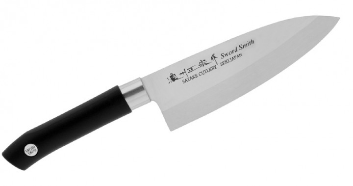JAPOŃSKIE NOŻE Satake Sword Smith Nóż Deba 16cm 803-243