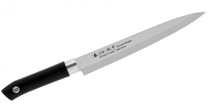 JAPOŃSKIE NOŻE Satake Sword Smith Nóż Sashimi Yanagiba 21cm 803-250