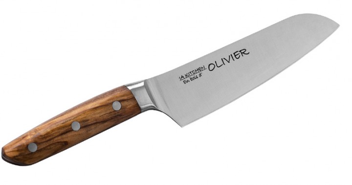 JAPOŃSKIE NOŻE Satake Oliver Nóż Santoku 17cm 806-039