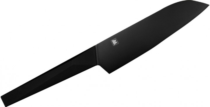 JAPOŃSKIE NOŻE Satake Black Nóż Santoku 17cm 806-824