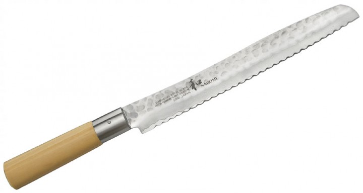 JAPOŃSKIE NOŻE Nagomi Shiro Nóż do pieczywa 23cm NS230BR
