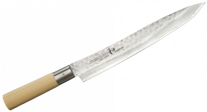 JAPOŃSKIE NOŻE Nagomi Shiro Nóż do porcjowania 25cm NS250SL