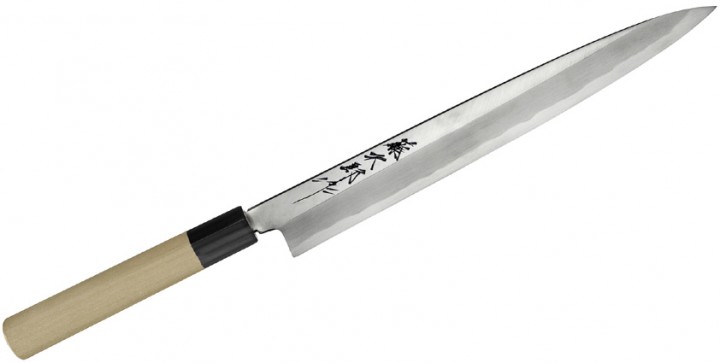 JAPOŃSKIE NOŻE Tojiro Aogami Slanted Pro Nóż Yanagi-Sashimi 27cm F-966