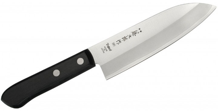 JAPOŃSKIE NOŻE Tojiro A-1 Nóż mini Santoku 14cm F-303