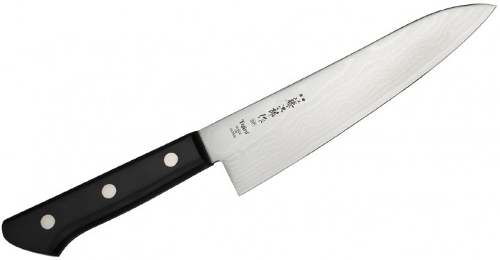 JAPOŃSKIE NOŻE Tojiro Damascus Nóż Szefa kuchni 18cm F-332
