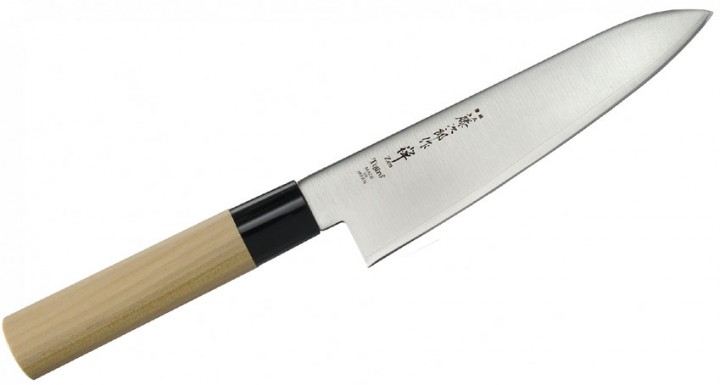 JAPOŃSKIE NOŻE Tojiro Zen Dąb Nóż Szefa kuchni 18cm FD-563D