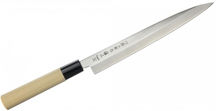 JAPOŃSKIE NOŻE Tojiro Zen Dąb Nóż Yanagi Sashimi 21cm FD-572D