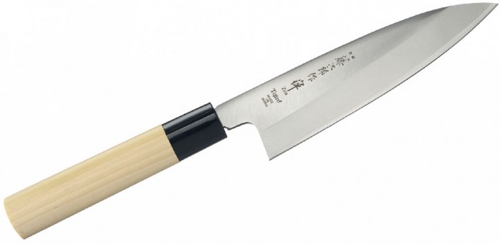 JAPOŃSKIE NOŻE Tojiro Zen Dąb Nóż Deba 15,5cm FD-571D