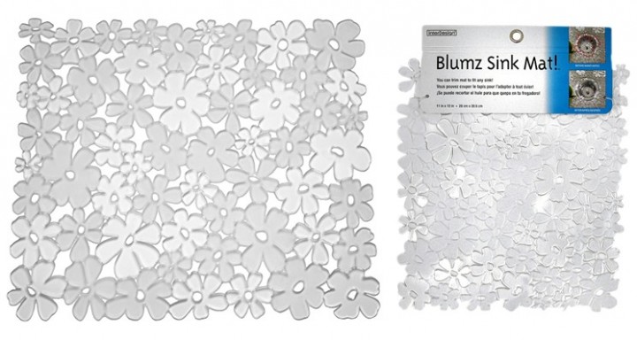 interDesign USA MATA do zlewu BLUMZ Przezroczysta MAŁA Typowa INT-60860